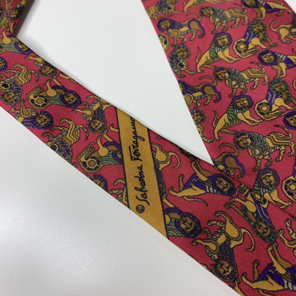 Salvatore Ferragamo Salvatore Ferragamo tie luxury Vintage Size ONE SIZE - 8 Thumbnail