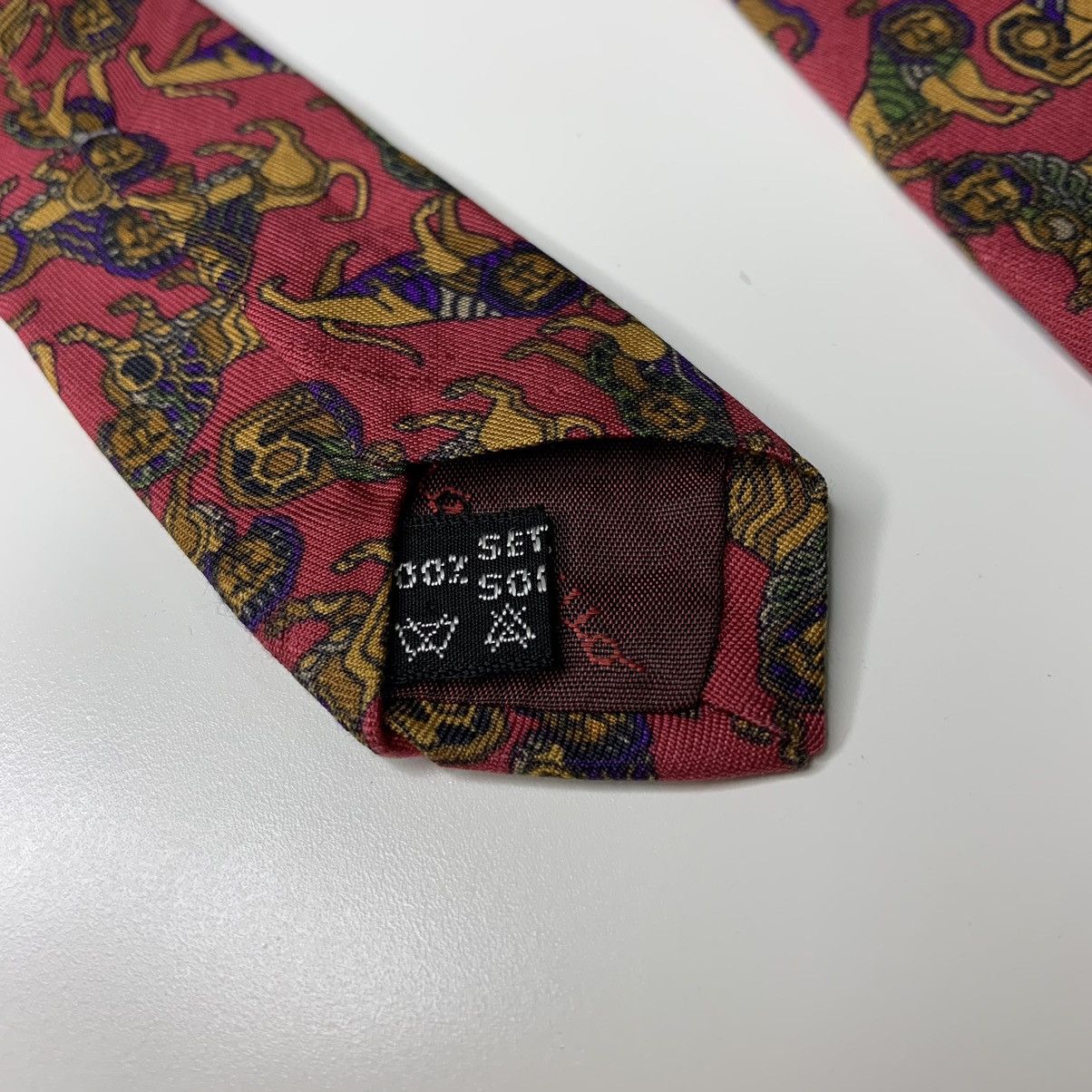 Salvatore Ferragamo Salvatore Ferragamo tie luxury Vintage Size ONE SIZE - 9 Thumbnail