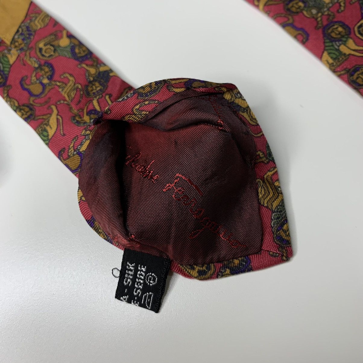Salvatore Ferragamo Salvatore Ferragamo tie luxury Vintage Size ONE SIZE - 14 Thumbnail