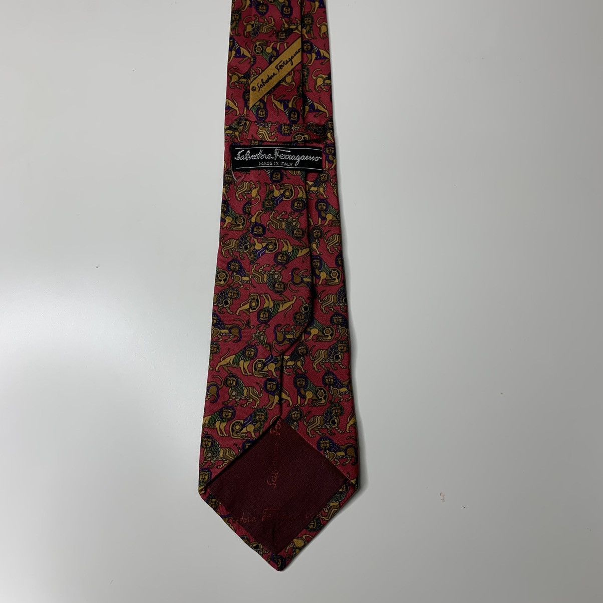 Salvatore Ferragamo Salvatore Ferragamo tie luxury Vintage Size ONE SIZE - 7 Thumbnail