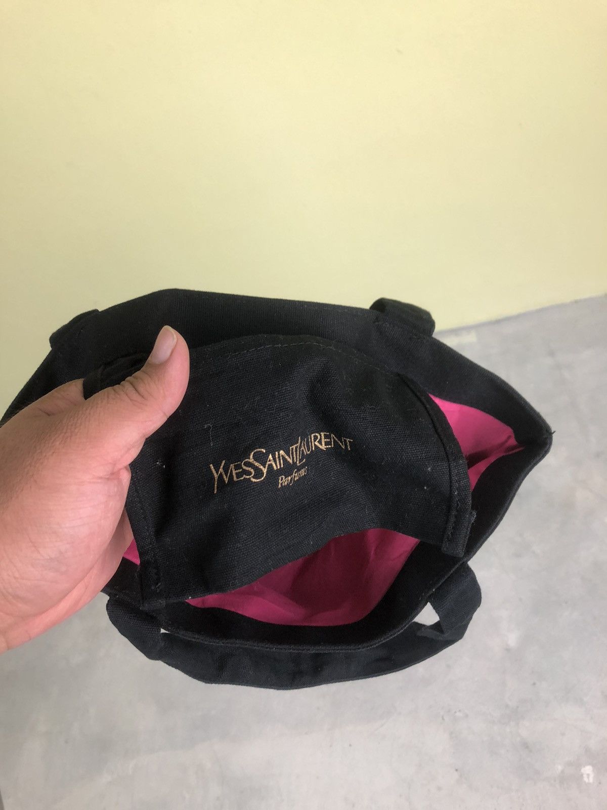 Vintage YSL PARFUMS CANVAS TOTE Size ONE SIZE - 6 Thumbnail