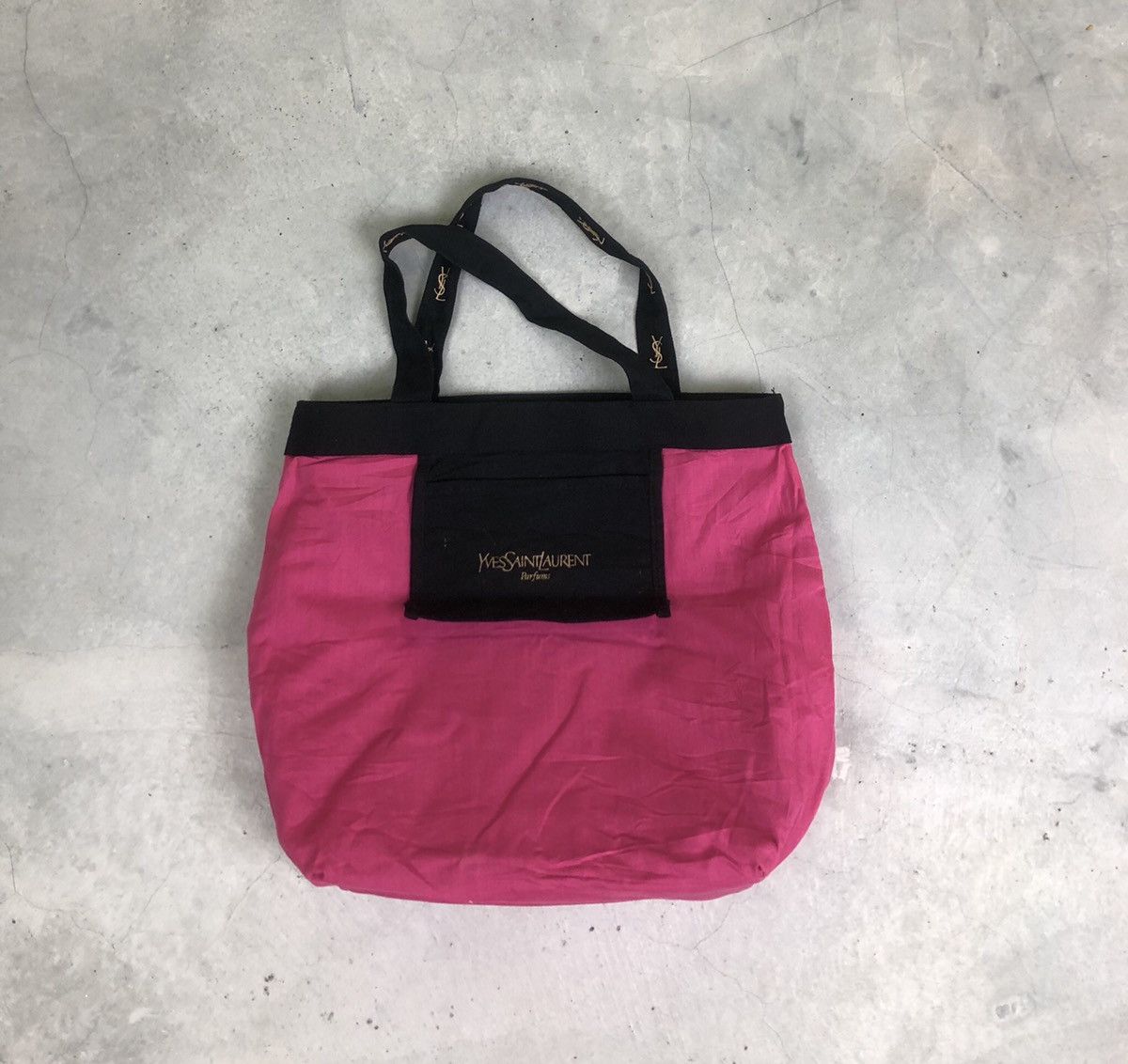Vintage YSL PARFUMS CANVAS TOTE Size ONE SIZE - 7 Thumbnail