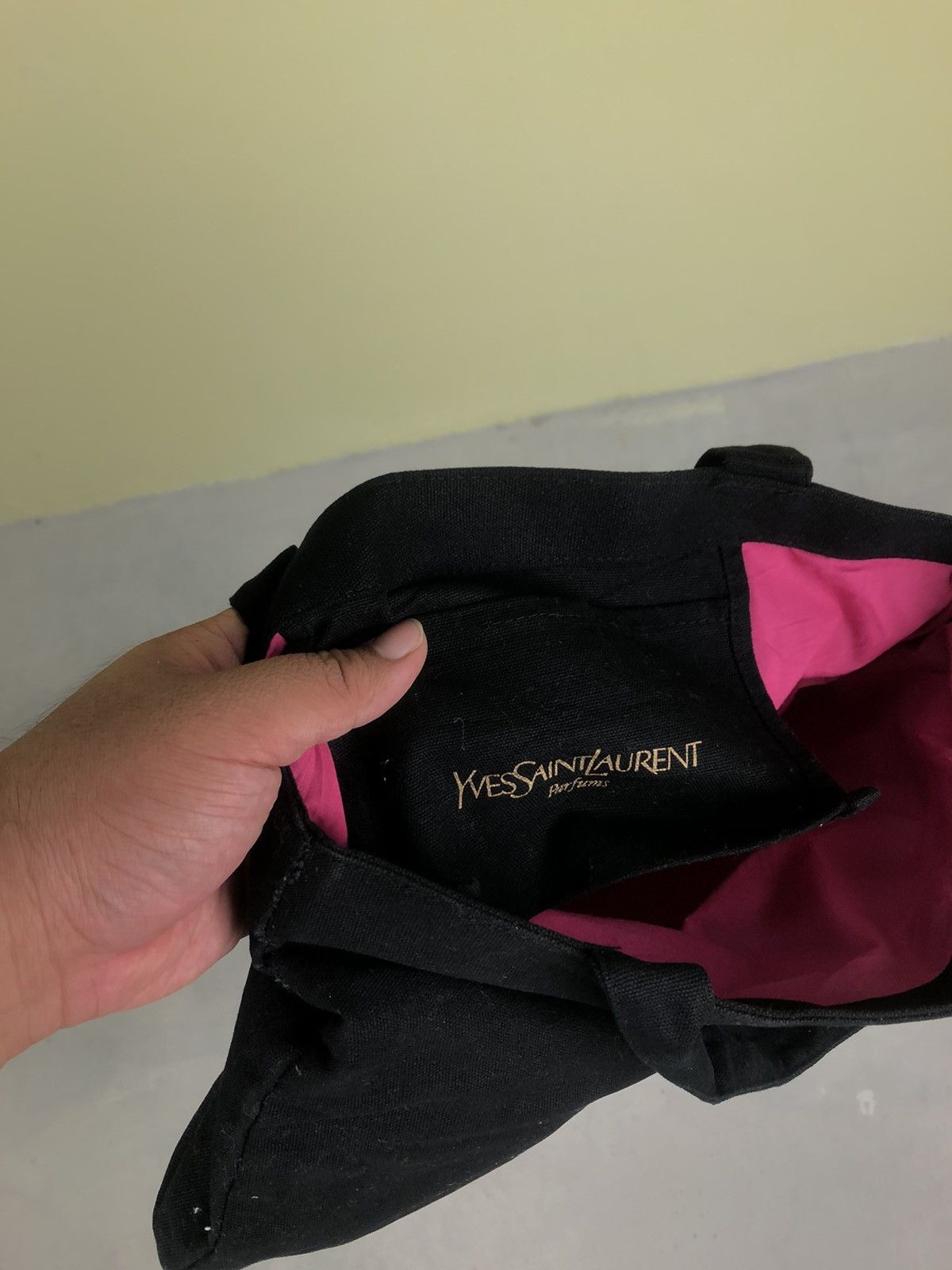 Vintage YSL PARFUMS CANVAS TOTE Size ONE SIZE - 5 Thumbnail