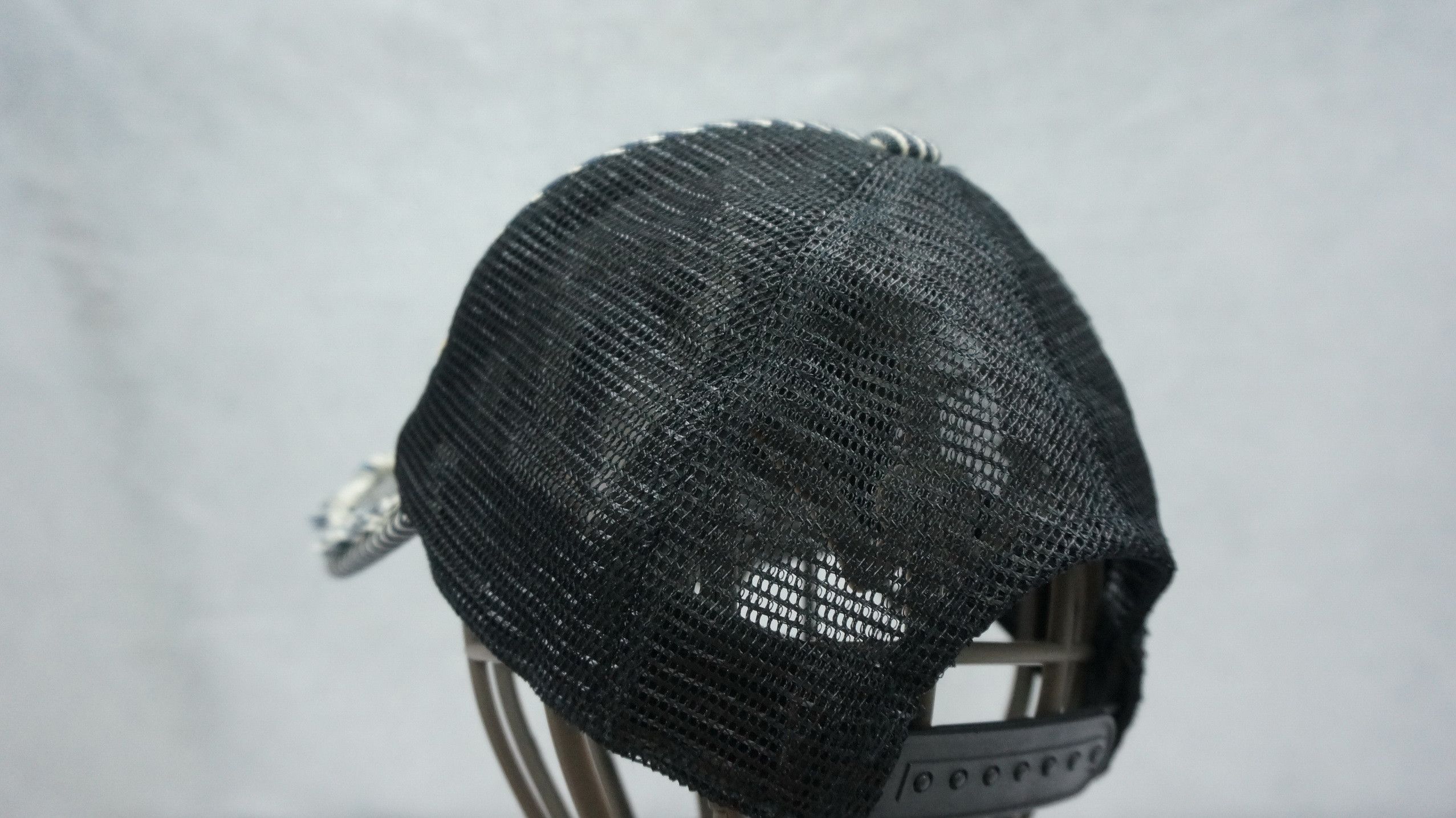 Japanese Brand 🔥Japan Vintage PLUMP DIAMOND Distressed Hickory Denim Cap Size ONE SIZE - 5 Thumbnail