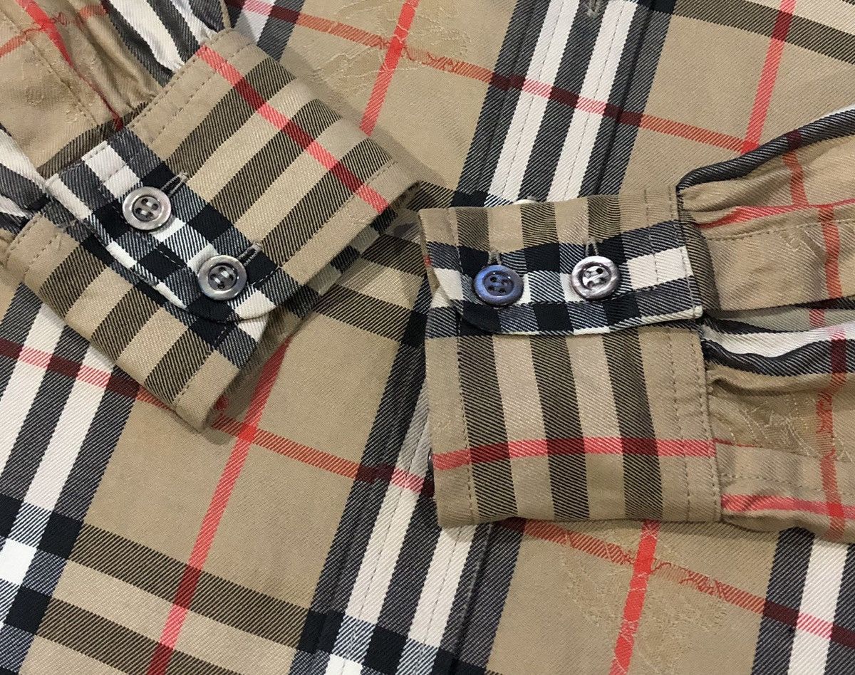 Burberry Vintage Burberrys Novacheck Long Sleeves For Women Size S / US 4 / IT 40 - 6 Thumbnail