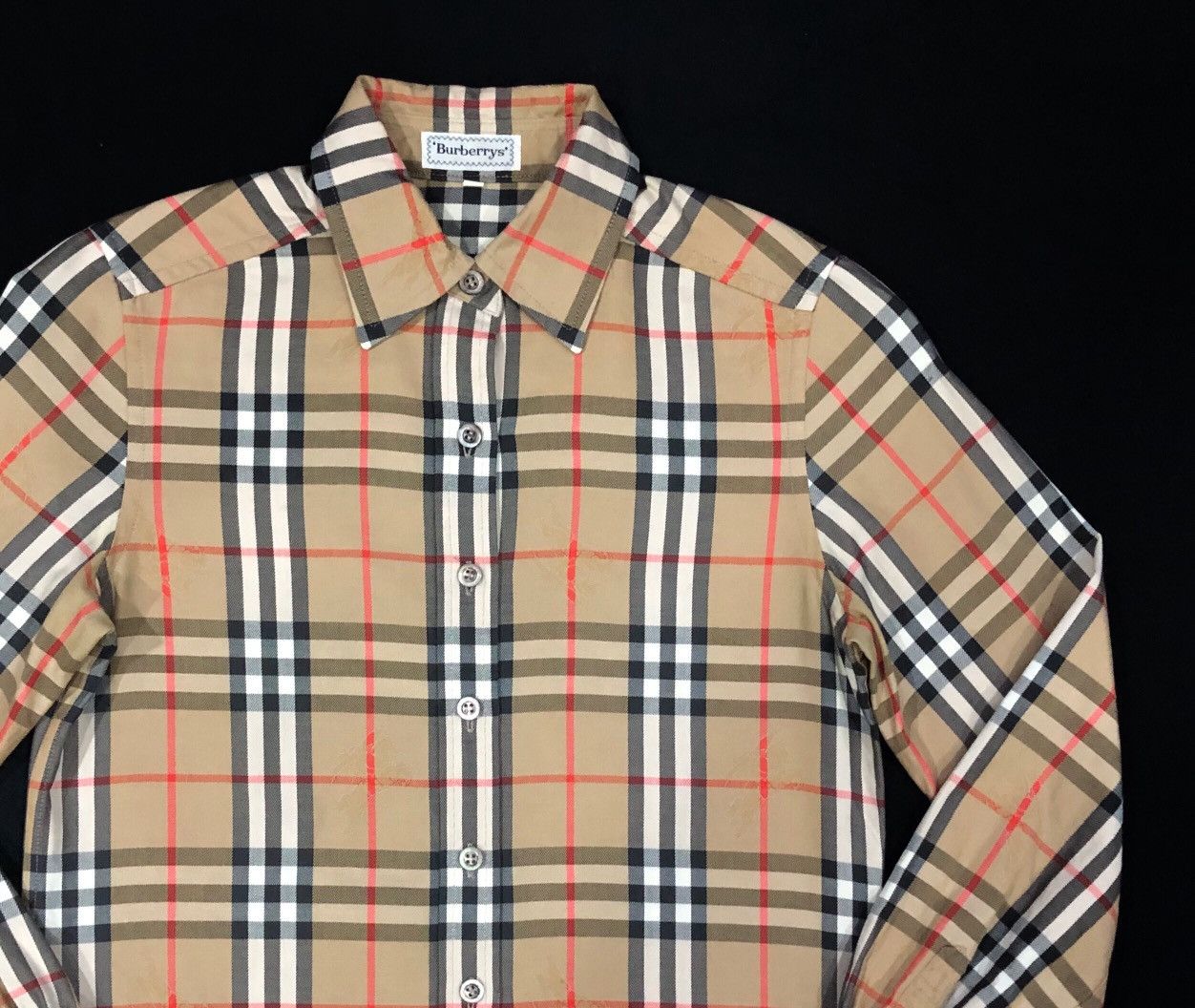 Burberry Vintage Burberrys Novacheck Long Sleeves For Women Size S / US 4 / IT 40 - 3 Thumbnail