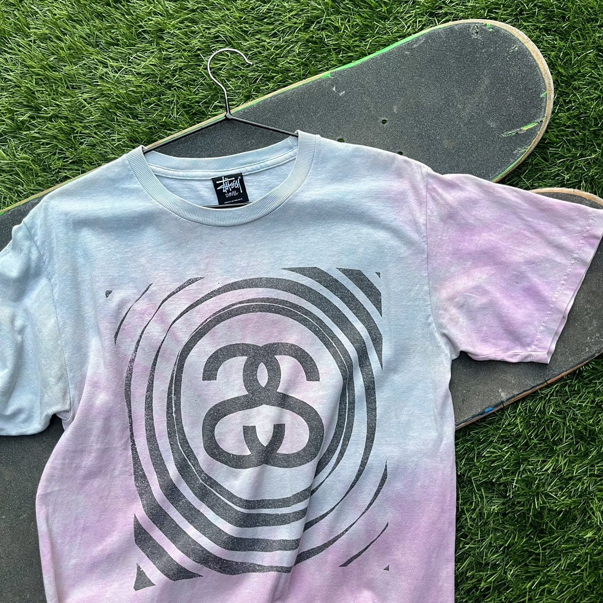 Stussy Spiral SS Tie Dye Tee