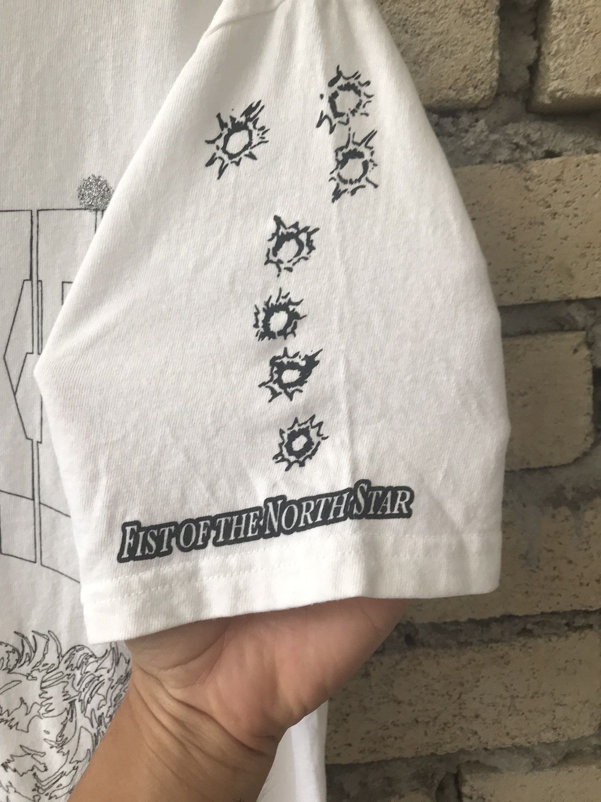 Anime × Vintage Vintage 90s Fist of The North Star Manga Tetsuo Hara Shonen Size US M / EU 48-50 / 2 - 8 Thumbnail
