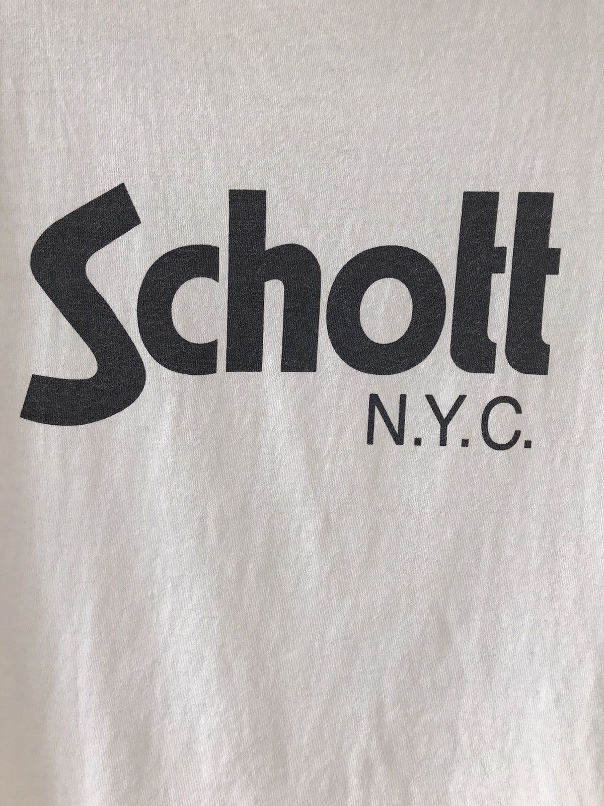Schott × Vintage Vintage 90s Schott N.Y.C Spell Out Size US M / EU 48-50 / 2 - 2 Thumbnail
