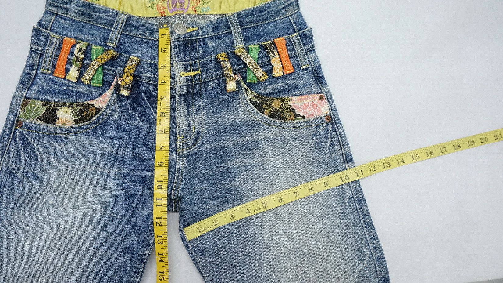 Japanese Brand Rare Japan BUDEN Vintage Distressed Double Waist Jeans Size US 31 - 15 Thumbnail