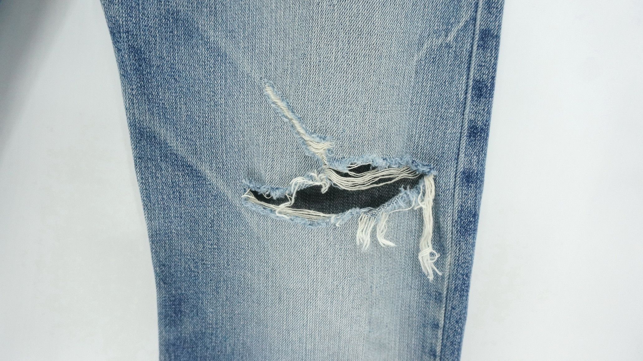 Japanese Brand Rare Japan BUDEN Vintage Distressed Double Waist Jeans Size US 31 - 7 Thumbnail