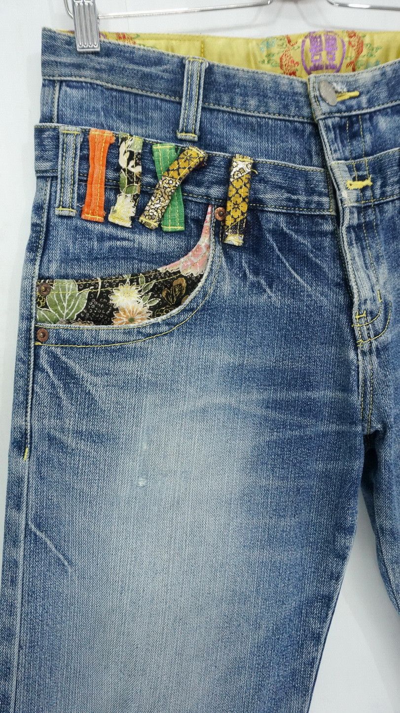 Japanese Brand Rare Japan BUDEN Vintage Distressed Double Waist Jeans Size US 31 - 4 Thumbnail