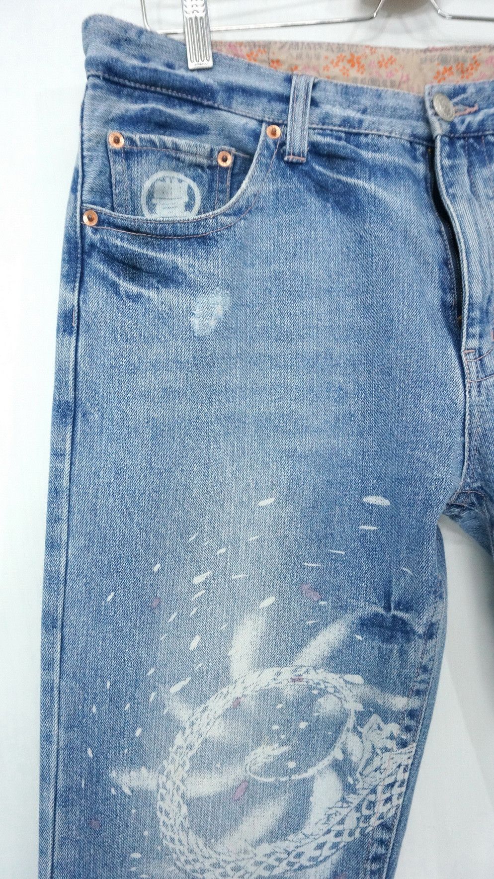 Japanese Brand 🔥🔥 Vintage Japanese Brand Buden Dragon Jeans Size US 35 - 5 Thumbnail