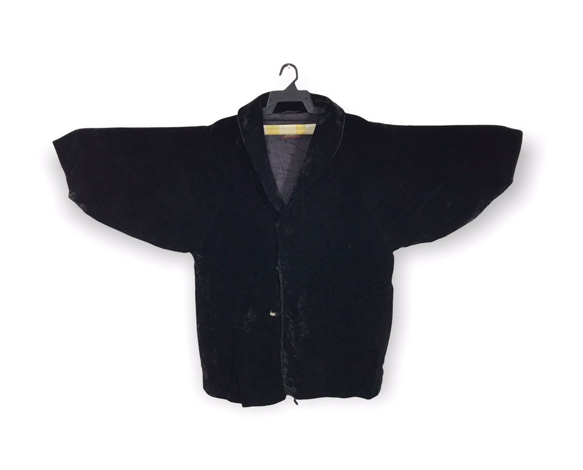 Japanese Brand Agehara Uppawari Velvet Kimono Padded Noragi Haori Size US L / EU 52-54 / 3 - 1 Thumbnail