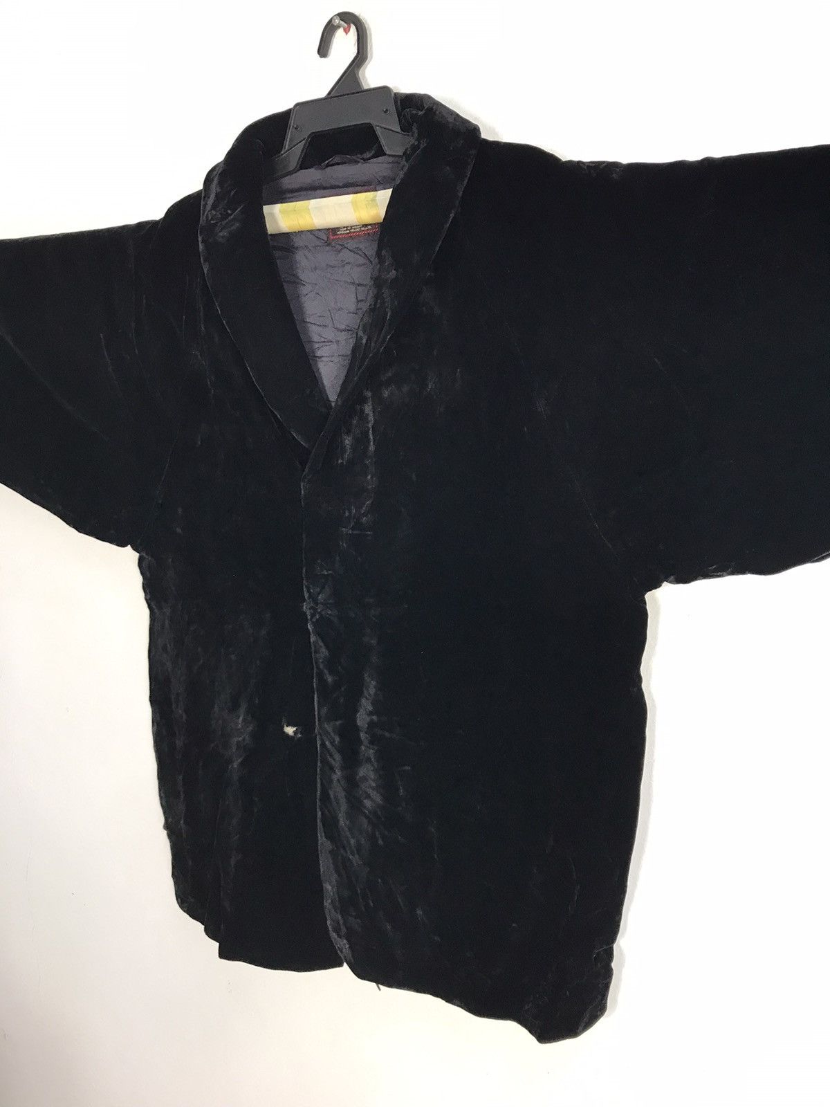 Japanese Brand Agehara Uppawari Velvet Kimono Padded Noragi Haori Size US L / EU 52-54 / 3 - 3 Thumbnail