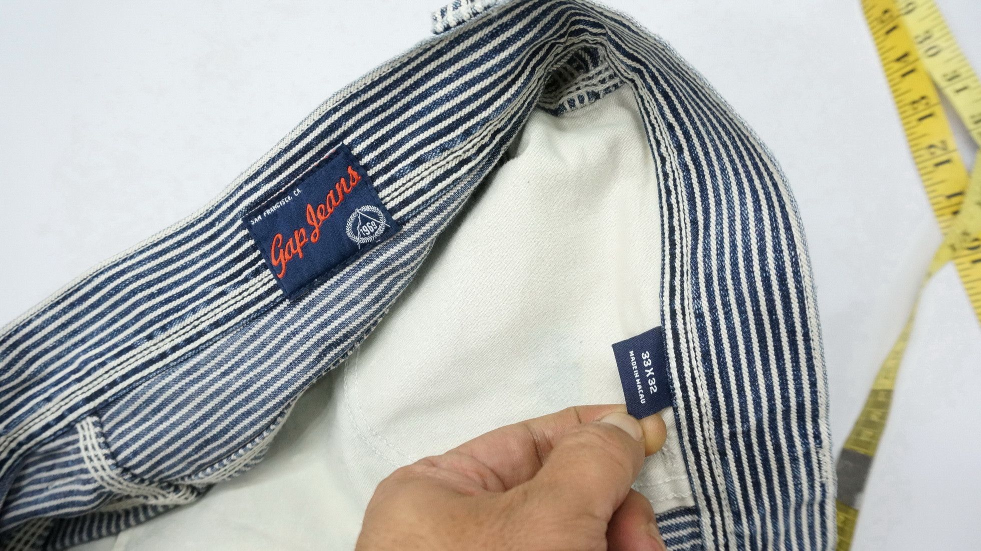 Gap Vintage GAP Hickory Painter Denim Size US 36 / EU 52 - 3 Thumbnail