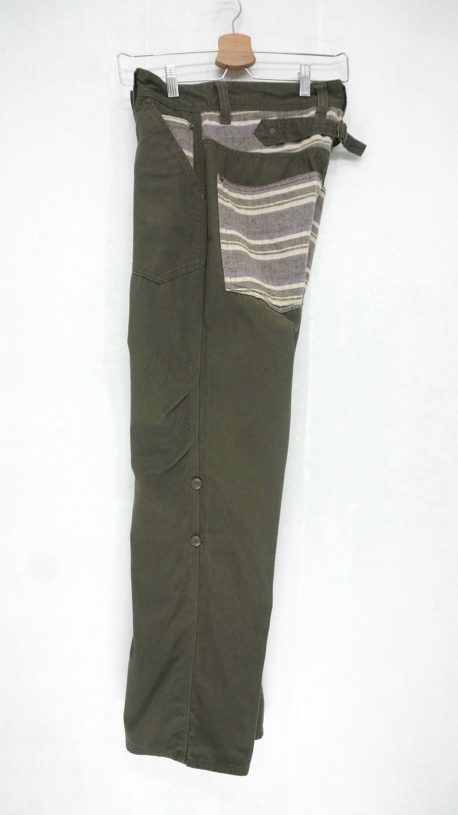 Japanese Brand 💥MADE IN HEAVEN🇯🇵Japan Fatigue Roll Up Pants Size US 29 - 11 Thumbnail