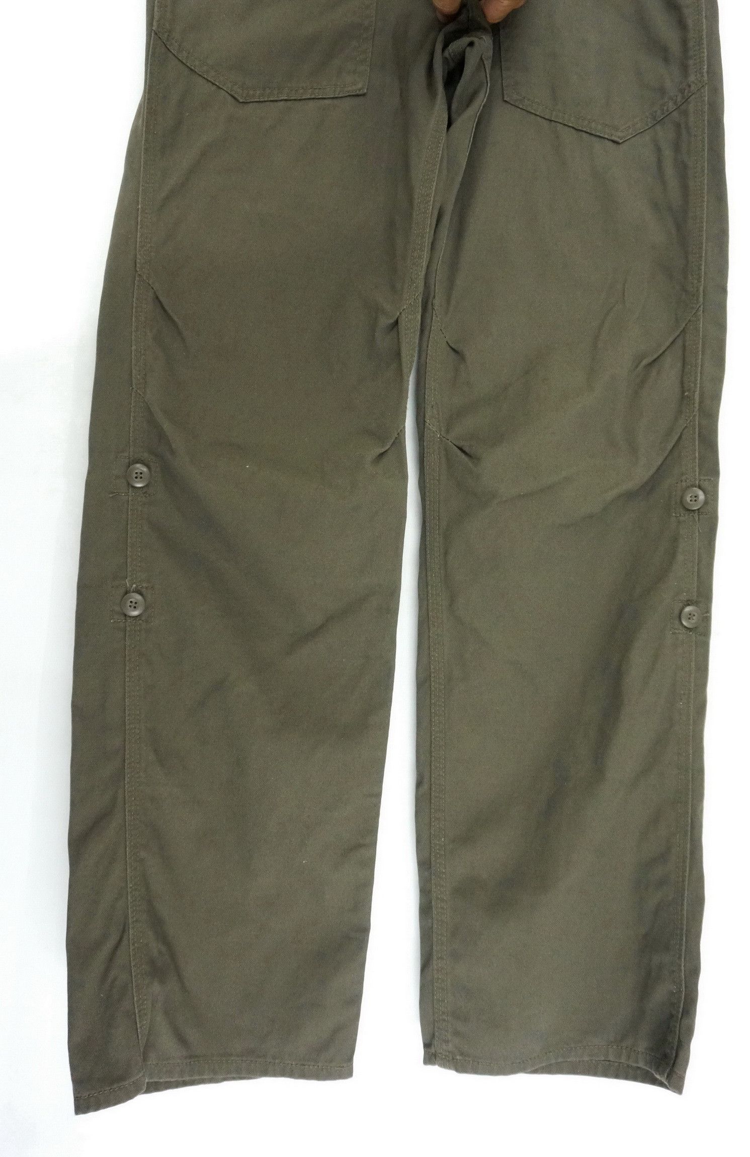 Japanese Brand 💥MADE IN HEAVEN🇯🇵Japan Fatigue Roll Up Pants Size US 29 - 9 Thumbnail
