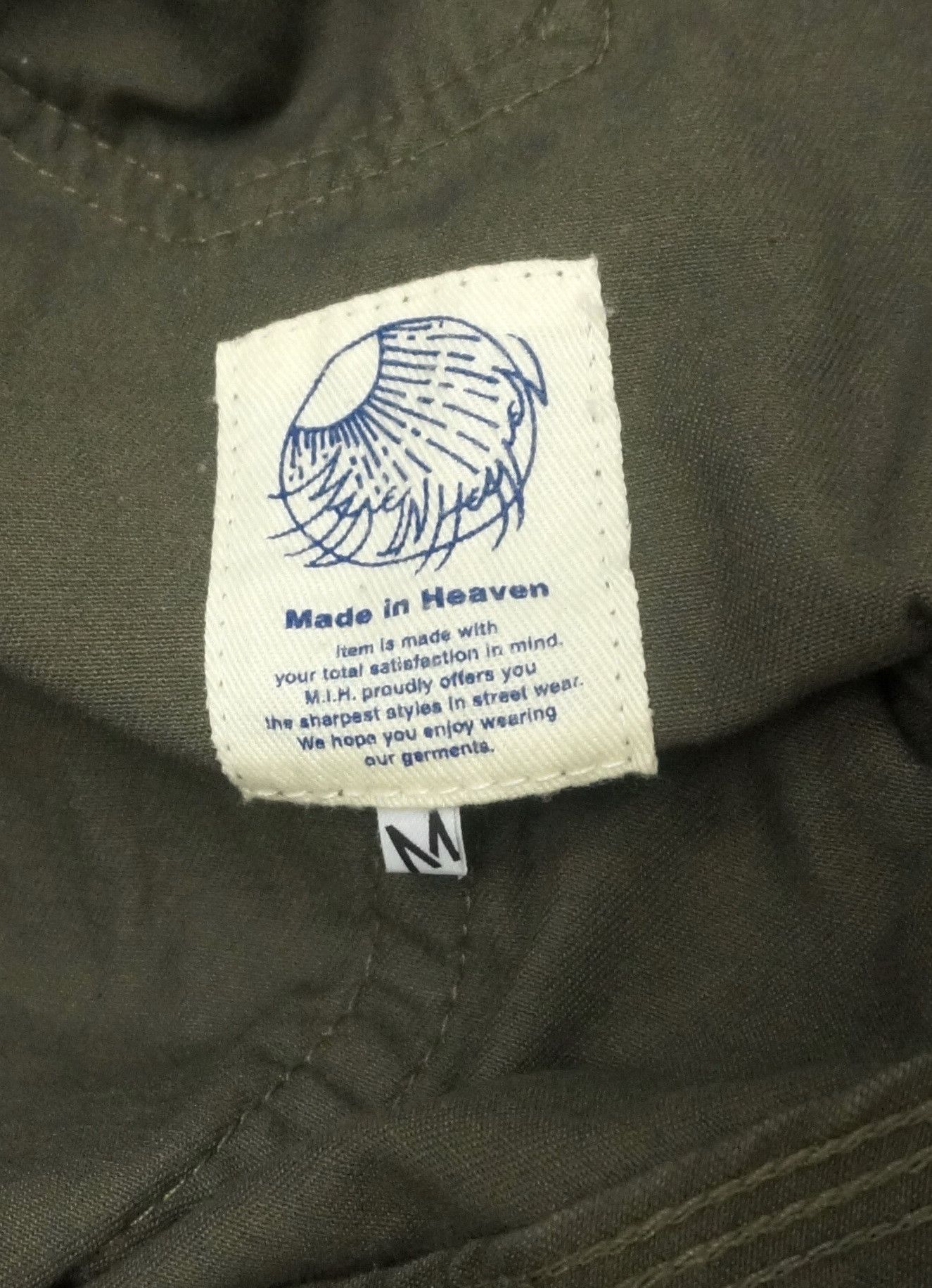 Japanese Brand 💥MADE IN HEAVEN🇯🇵Japan Fatigue Roll Up Pants Size US 29 - 6 Thumbnail