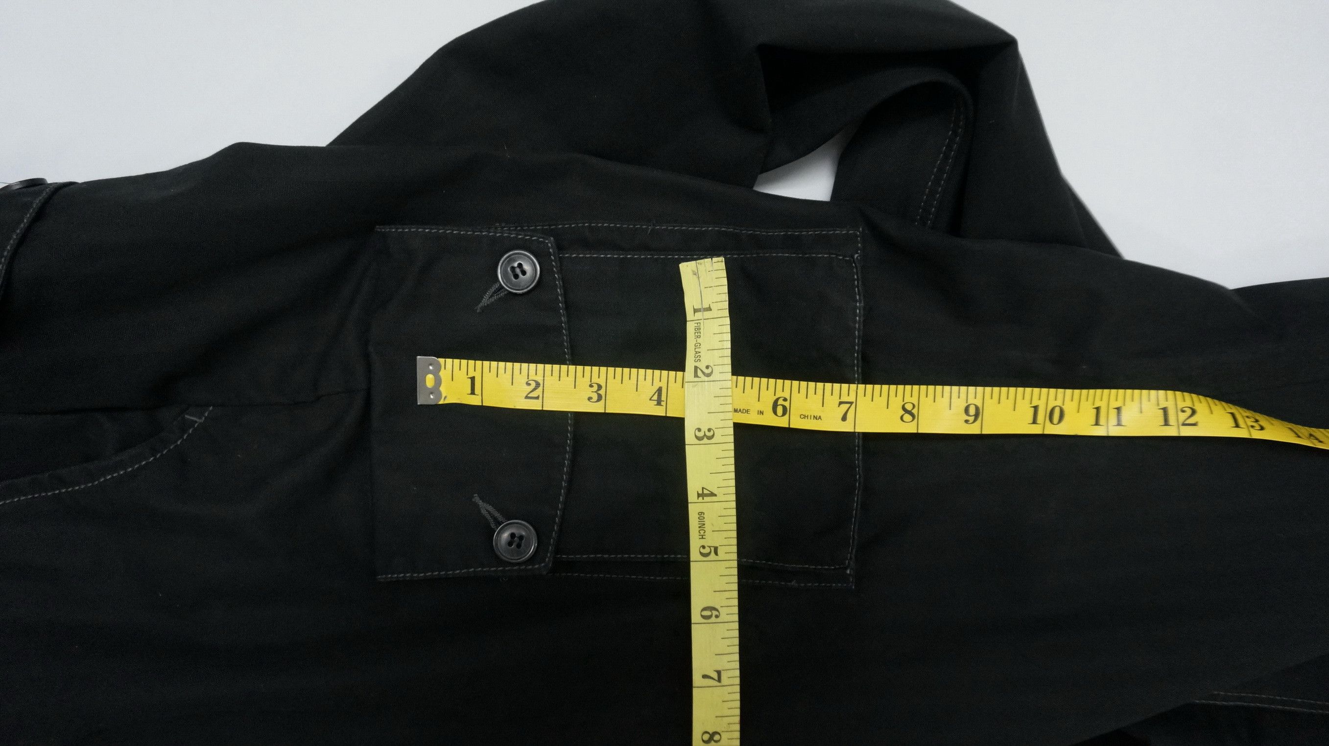 Japanese Brand Vintage! ALLIX DESIGN TOKYO Striped Flared Worn Cargo Pants Size US 29 - 16 Thumbnail