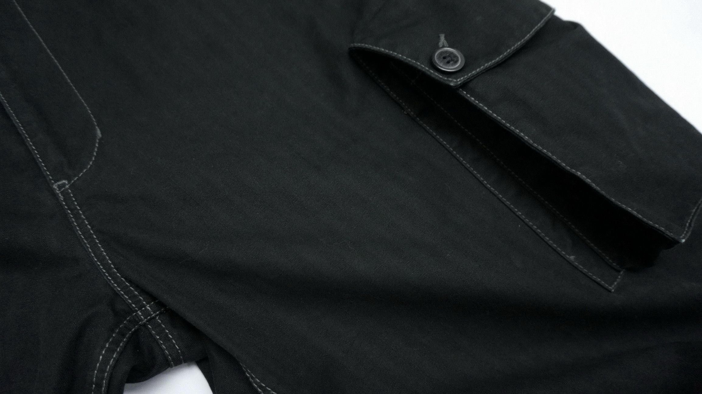Japanese Brand Vintage! ALLIX DESIGN TOKYO Striped Flared Worn Cargo Pants Size US 29 - 11 Thumbnail