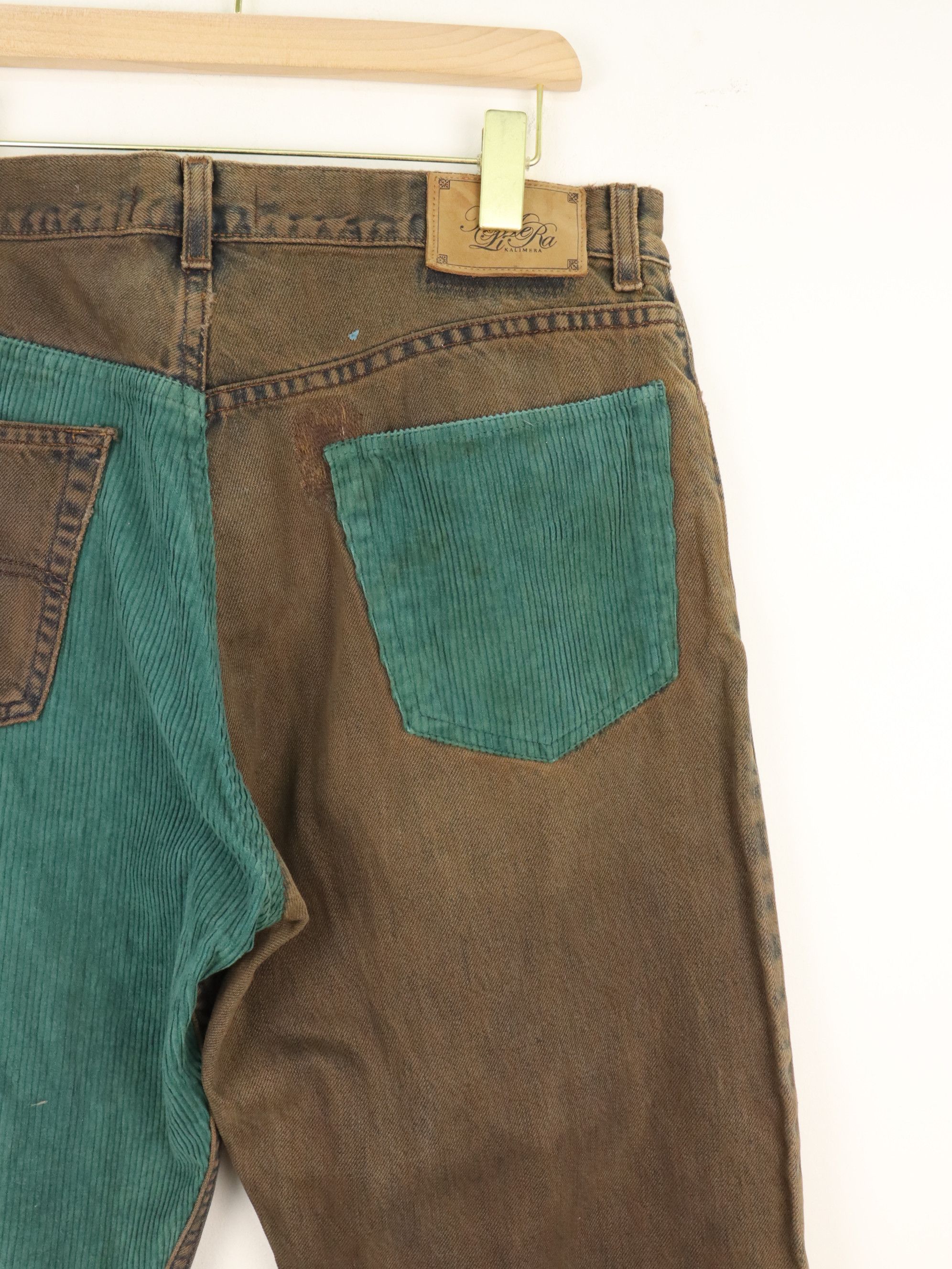 Designer × Levi's Levis "REMAKE" by KALIMERA Hybrid Corduroy Jeans Pant Size US 33 - 9 Thumbnail