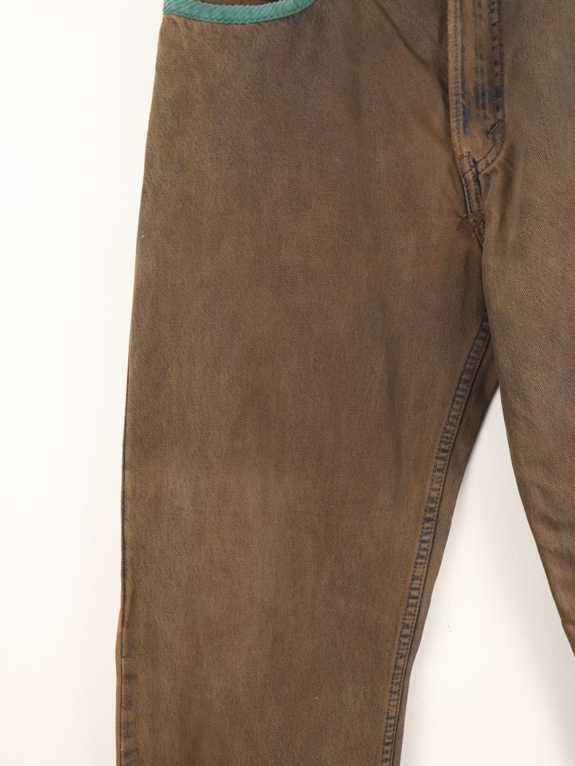 Designer × Levi's Levis "REMAKE" by KALIMERA Hybrid Corduroy Jeans Pant Size US 33 - 6 Thumbnail