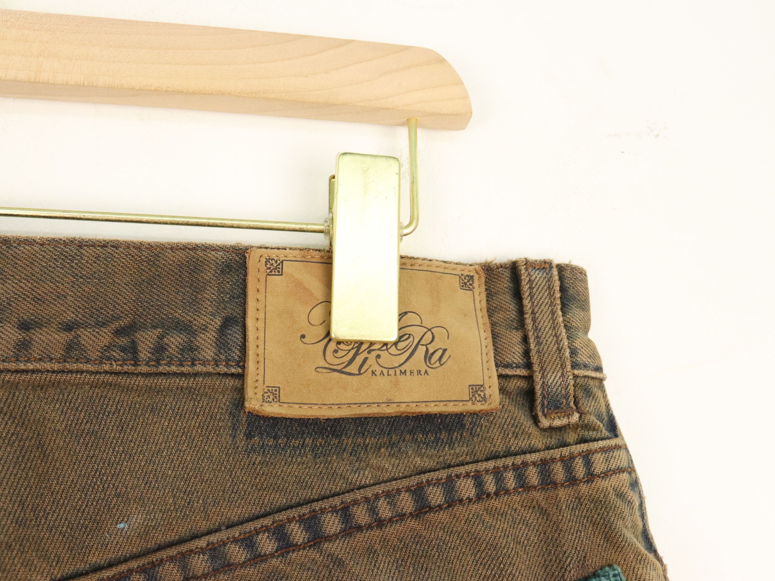 Designer × Levi's Levis "REMAKE" by KALIMERA Hybrid Corduroy Jeans Pant Size US 33 - 13 Thumbnail