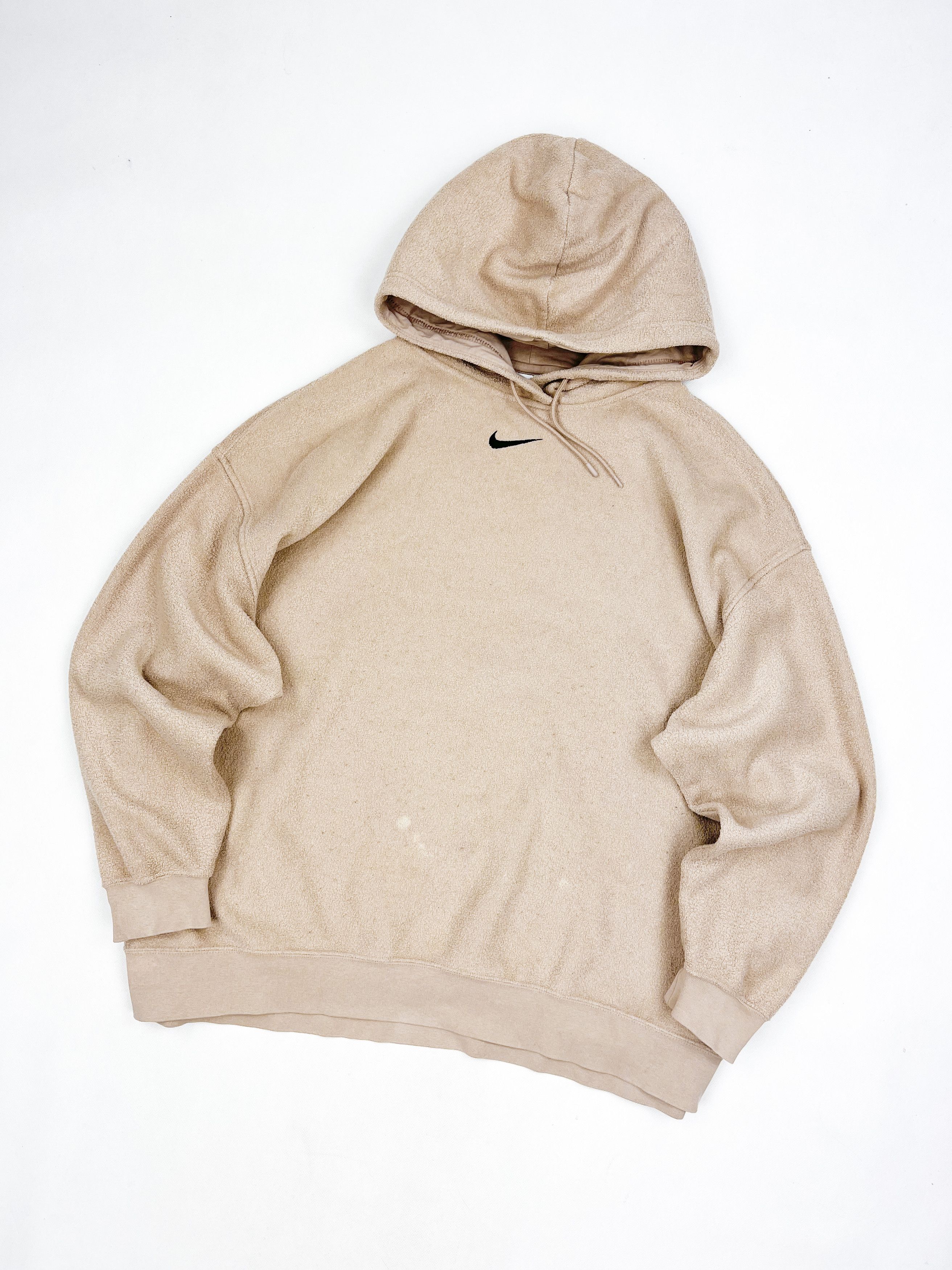 Nike × Nike ACG Nike beige fluffu fleece hoodie XXL central swoosh Size US XXL / EU 58 / 5 - 3 Thumbnail