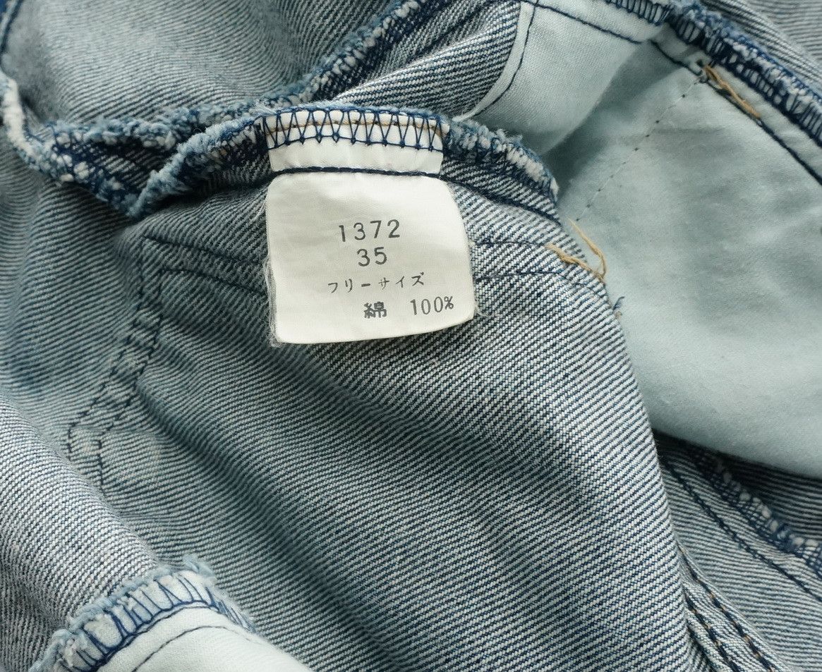 Vintage Rare Vintage Japan FITTZ Hybrid Baggy Denim Jacket Size US M / EU 48-50 / 2 - 12 Thumbnail