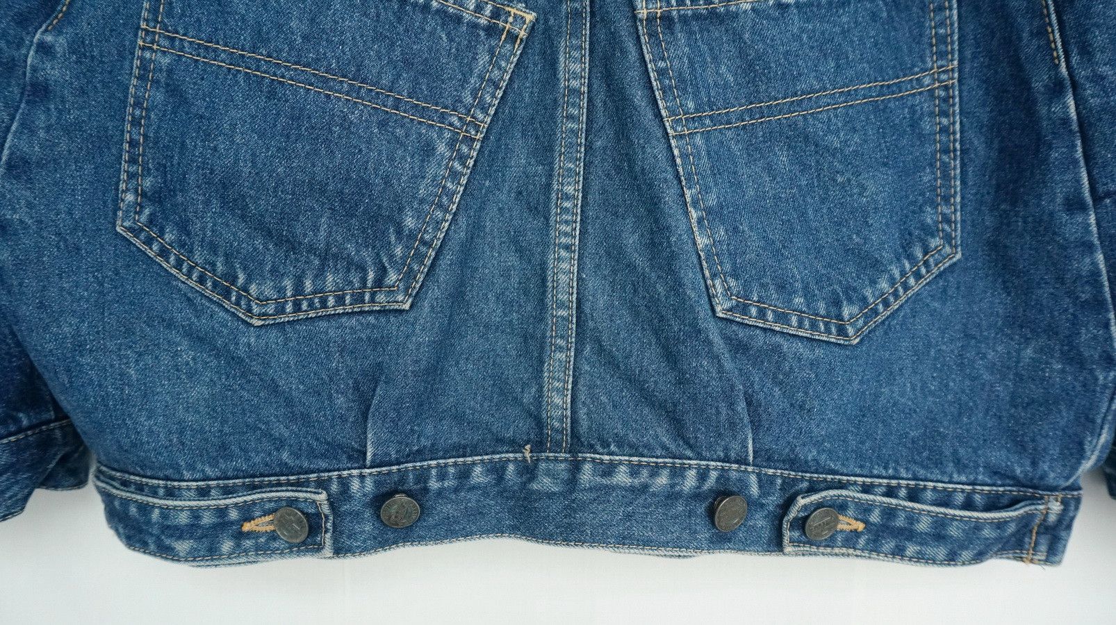 Vintage Rare Vintage Japan FITTZ Hybrid Baggy Denim Jacket Size US M / EU 48-50 / 2 - 6 Thumbnail