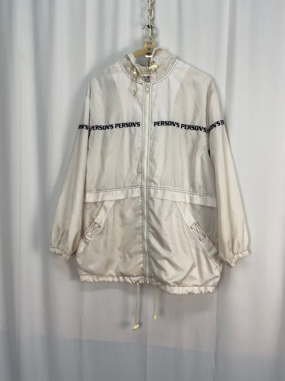 PERSON'S Person’s spellout hoodie zipper jacket Size US L / EU 52-54 / 3 - 6 Thumbnail