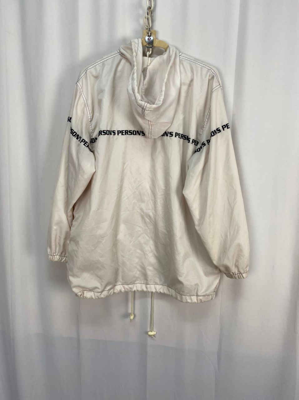 PERSON'S Person’s spellout hoodie zipper jacket Size US L / EU 52-54 / 3 - 7 Thumbnail