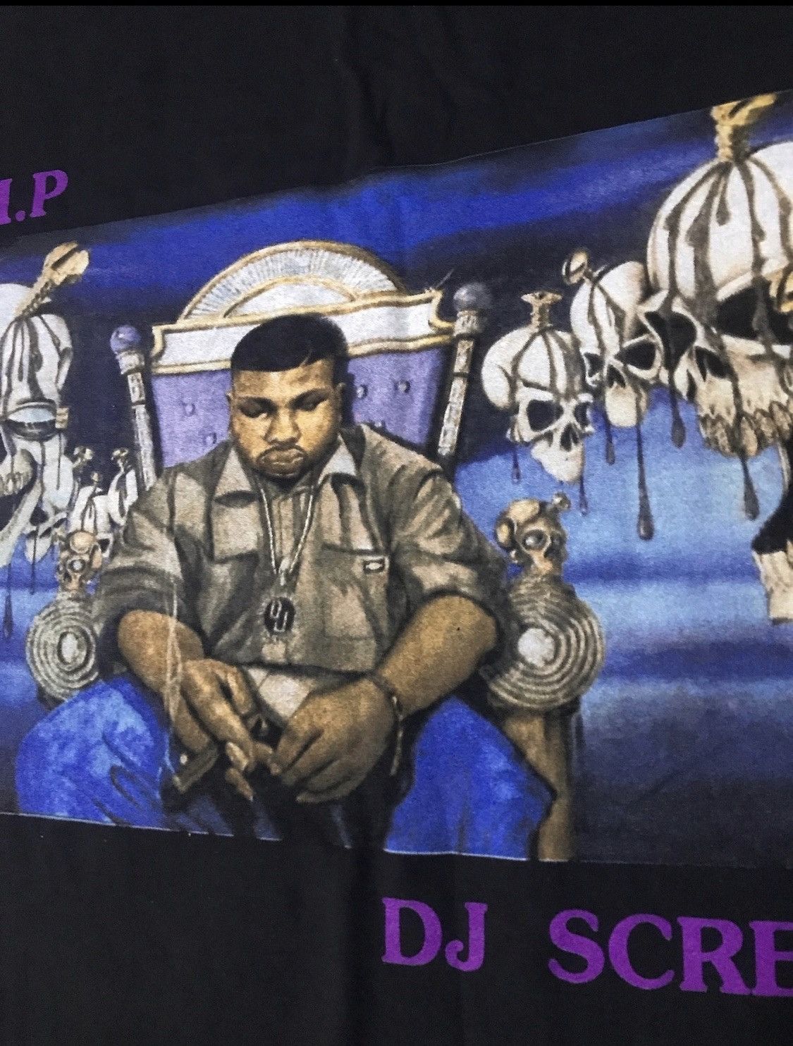Travis Scott Travis Scott RIP DJ Screw Astroworld t shirt Black L RARE Size US L / EU 52-54 / 3 - 2 Thumbnail