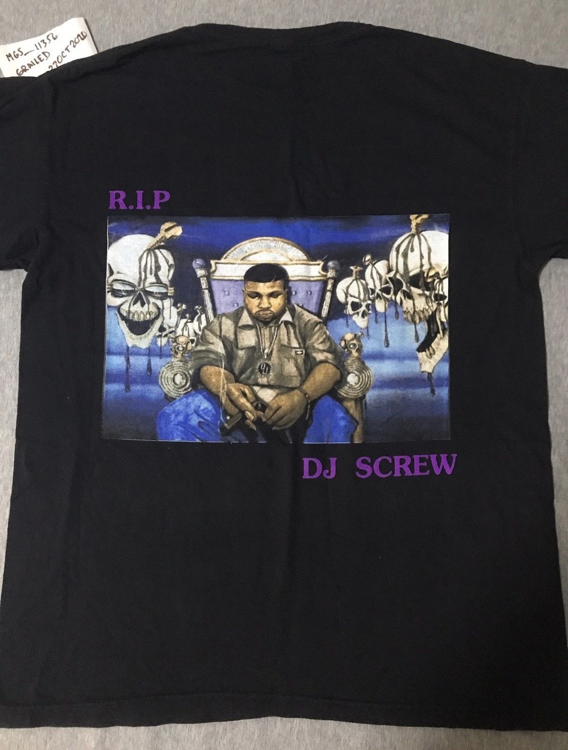 Travis Scott Travis Scott RIP DJ Screw Astroworld t shirt Black L RARE Size US L / EU 52-54 / 3 - 1 Thumbnail
