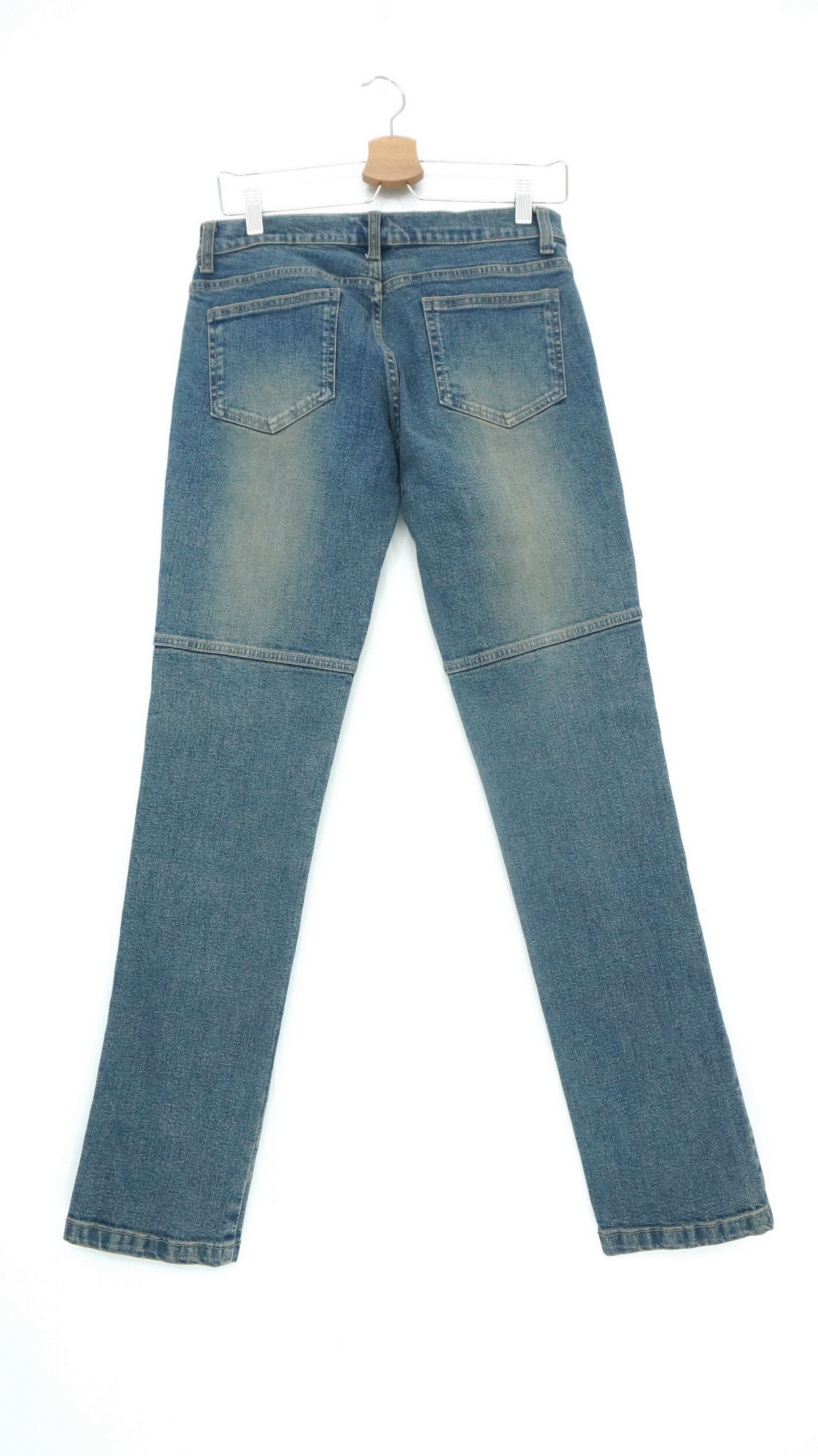 Japanese Brand BATSU Studio Japan Browned Off Skinny Women's Denim Size 29" - 6 Thumbnail