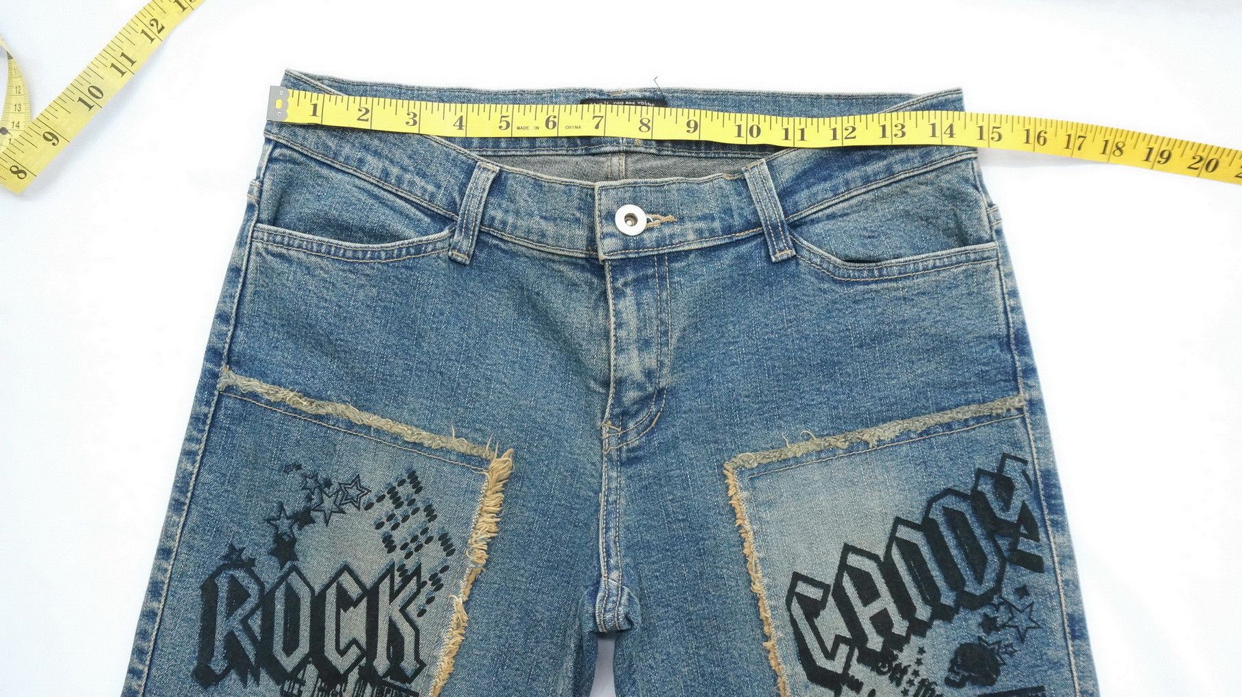 Japanese Brand BATSU Studio Japan Browned Off Skinny Women's Denim Size 29" - 8 Thumbnail