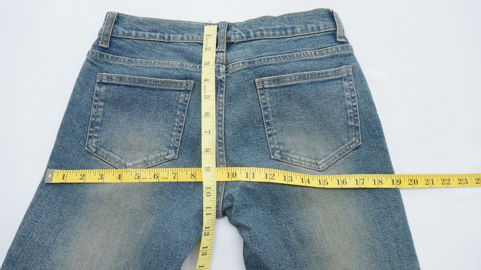 Japanese Brand BATSU Studio Japan Browned Off Skinny Women's Denim Size 29" - 12 Thumbnail