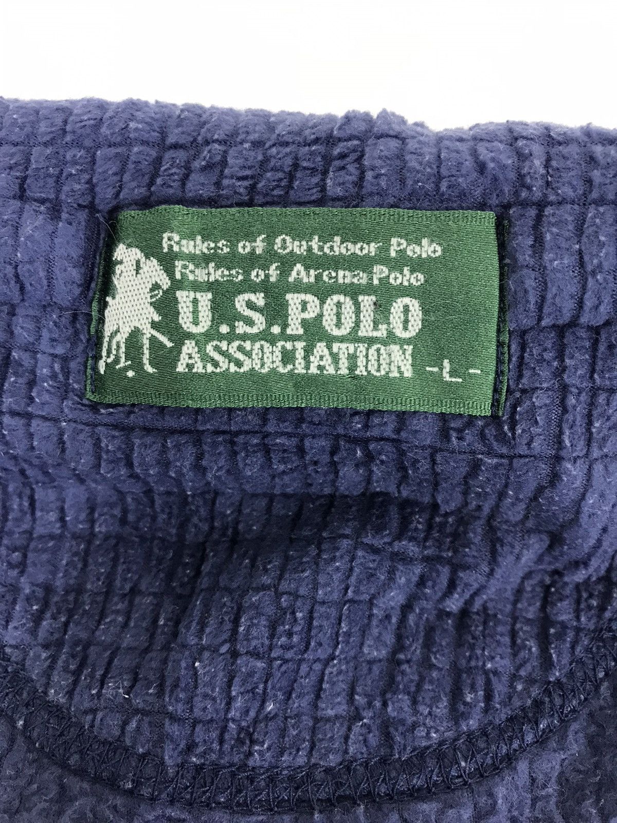 U.S Polo Association Insulated Wool Fleece Vest Sleeveless
