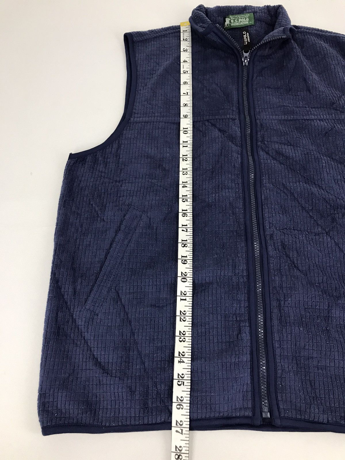 U.S Polo Association Insulated Wool Fleece Vest Sleeveless