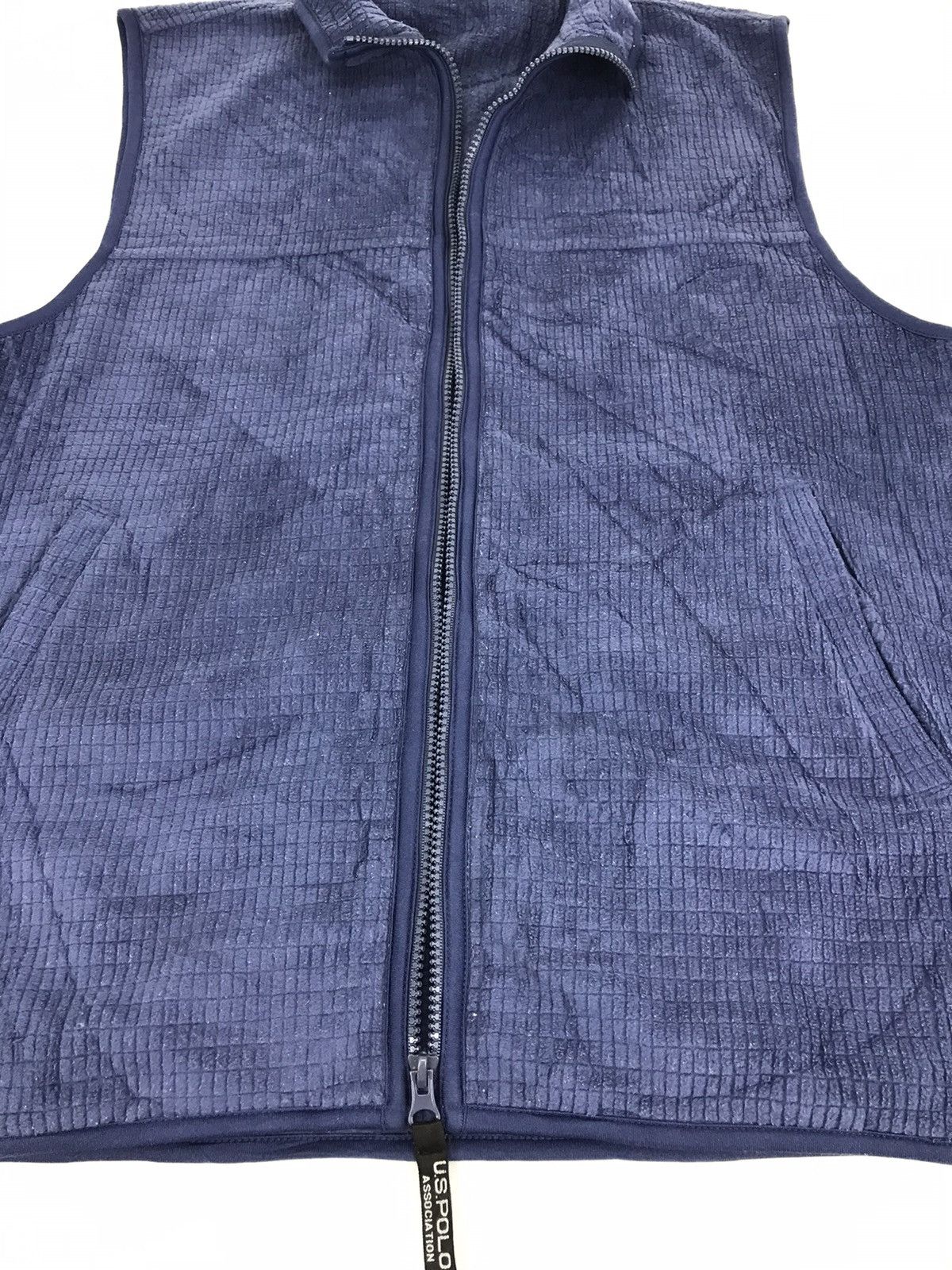 U.S Polo Association Insulated Wool Fleece Vest Sleeveless