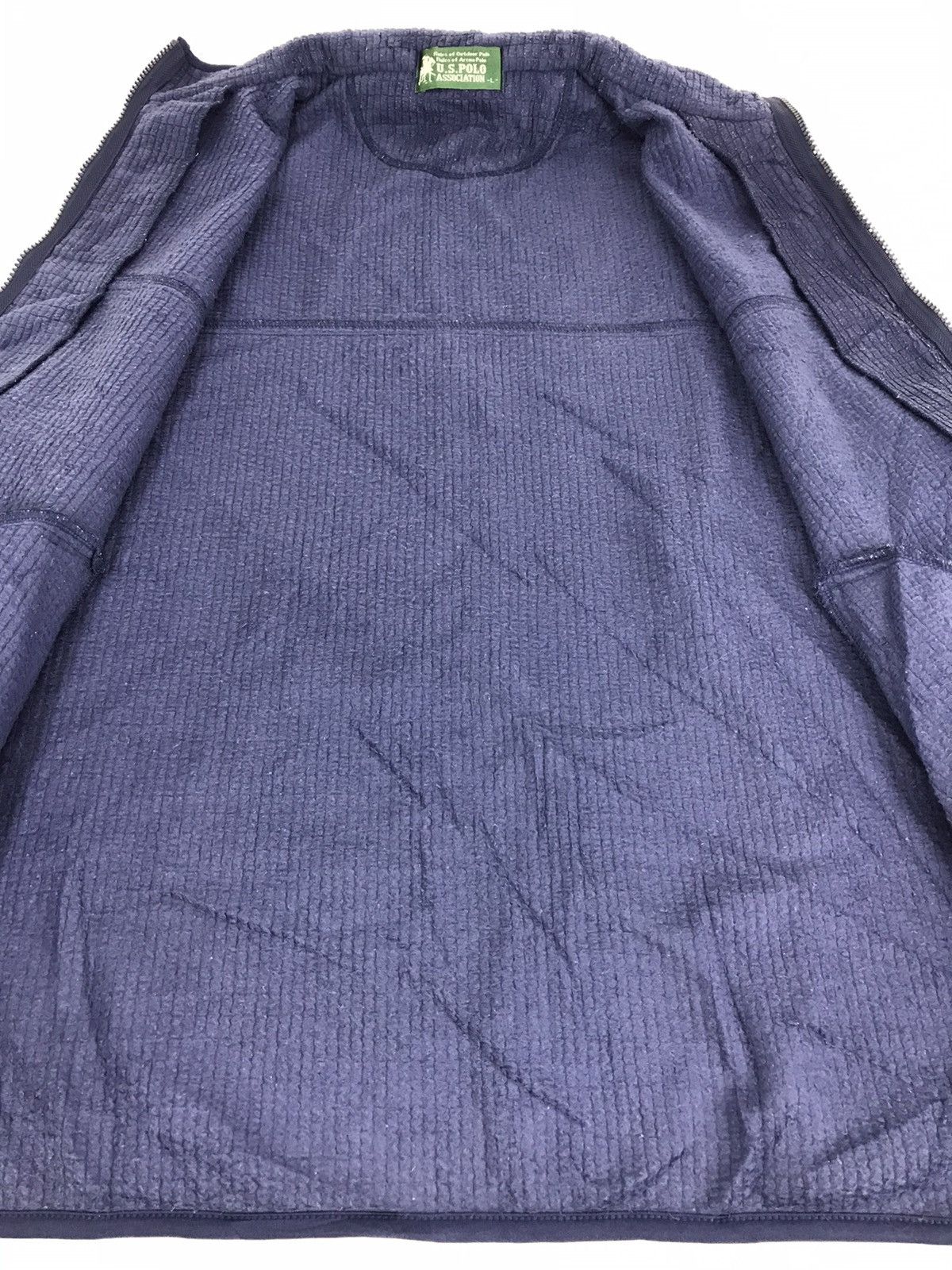 U.S Polo Association Insulated Wool Fleece Vest Sleeveless