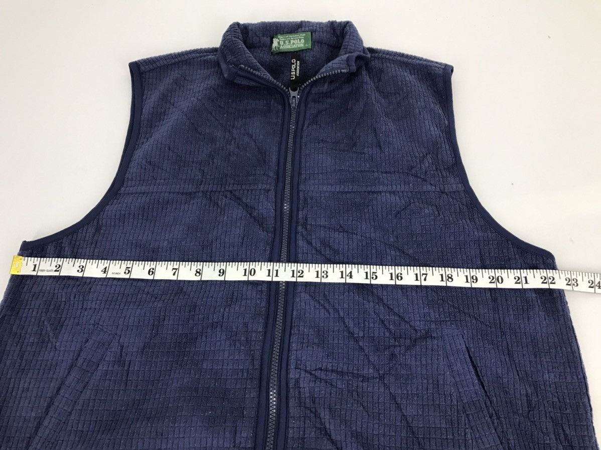 U.S Polo Association Insulated Wool Fleece Vest Sleeveless