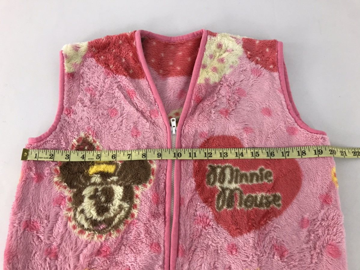Cartoon Network × Disney Disney Minnie Mouse Zipper Vest Fluffy Fleece Jacket Size US M / EU 48-50 / 2 - 7 Thumbnail