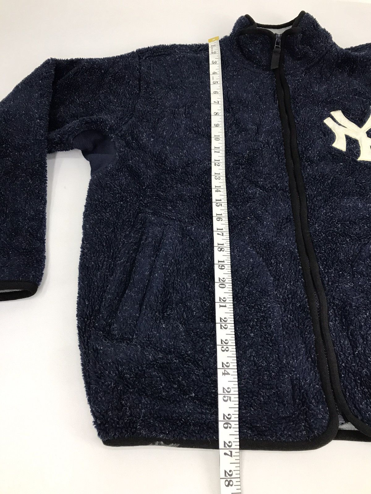 MLB × New York Yankees × Vintage MLB New York Yankees Fleece Sweatshirt Double Pocket Size US M / EU 48-50 / 2 - 10 Thumbnail