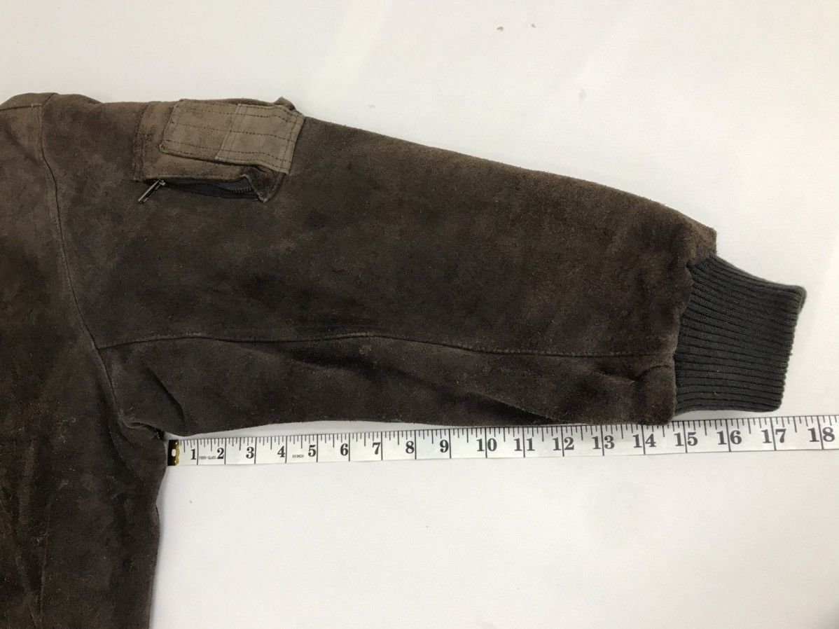 Other Vintage Classic Leather Bomber Jacket Anecdot Size US L / EU 52-54 / 3 - 9 Thumbnail