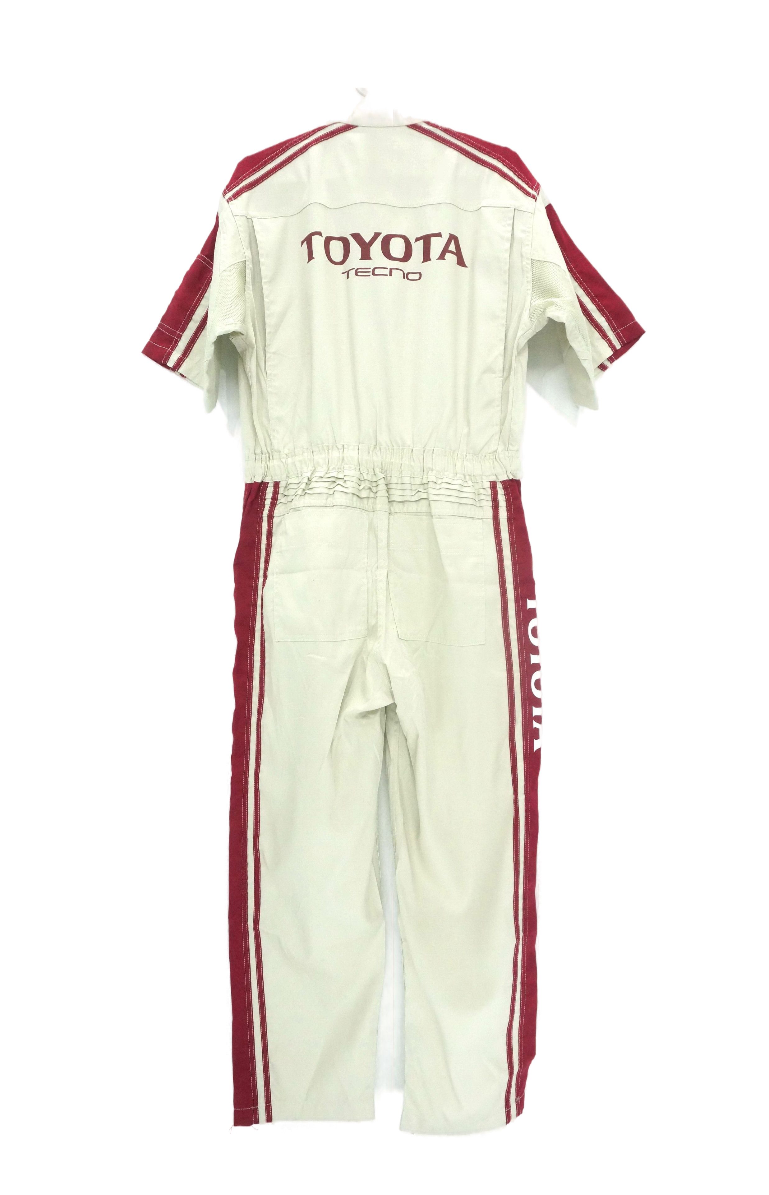 Toyota TOYOPET TECNO Rare Short Sleeve Coverall