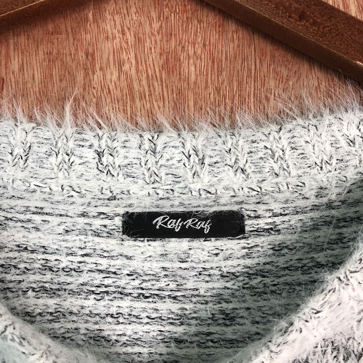 Vintage Ray Ray Shag Shaggy Fur Mohair Knitwear #6503 Size US L / EU 52-54 / 3 - 6 Thumbnail