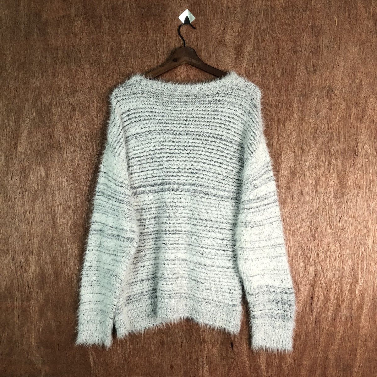 Vintage Ray Ray Shag Shaggy Fur Mohair Knitwear #6503 Size US L / EU 52-54 / 3 - 9 Thumbnail