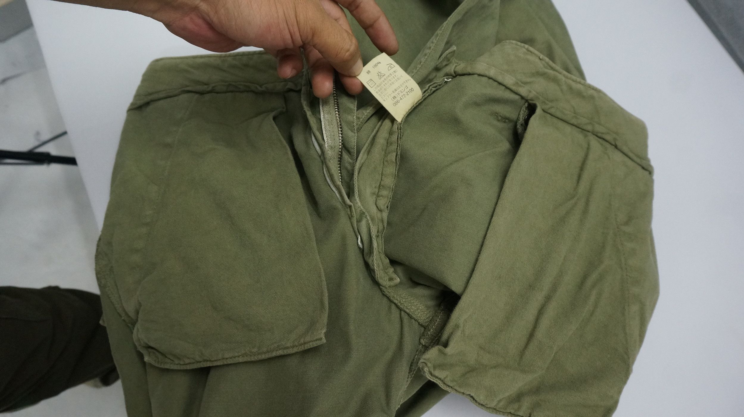 Spellbound Japan SPELLBOUND Military Worn Out Sunfaded Casual pants Size US 34 / EU 50 - 17 Thumbnail